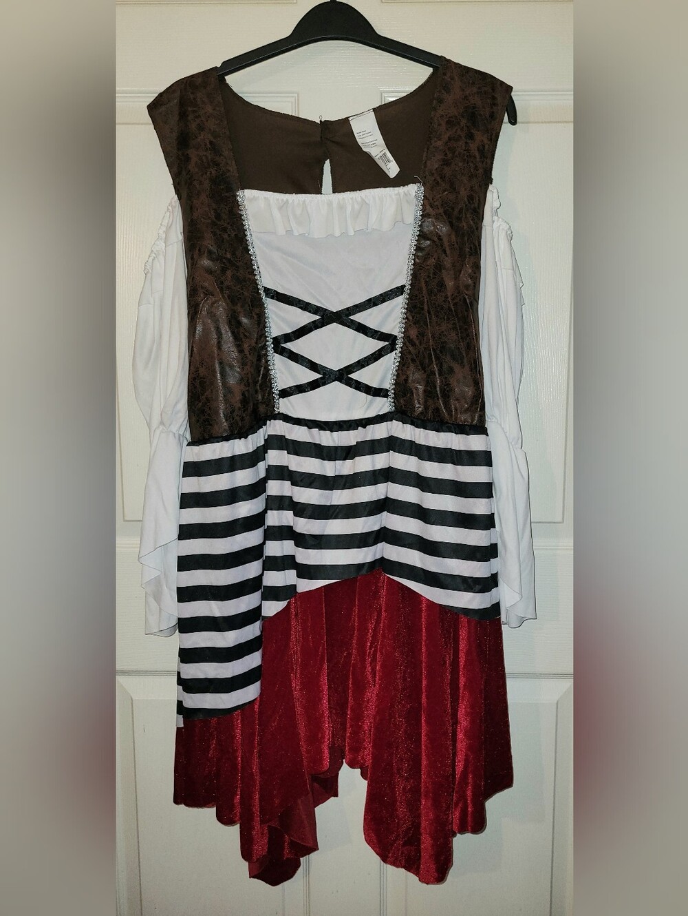High Seas Beauty Pirate Costume XL 14/16 Dress + Accessories